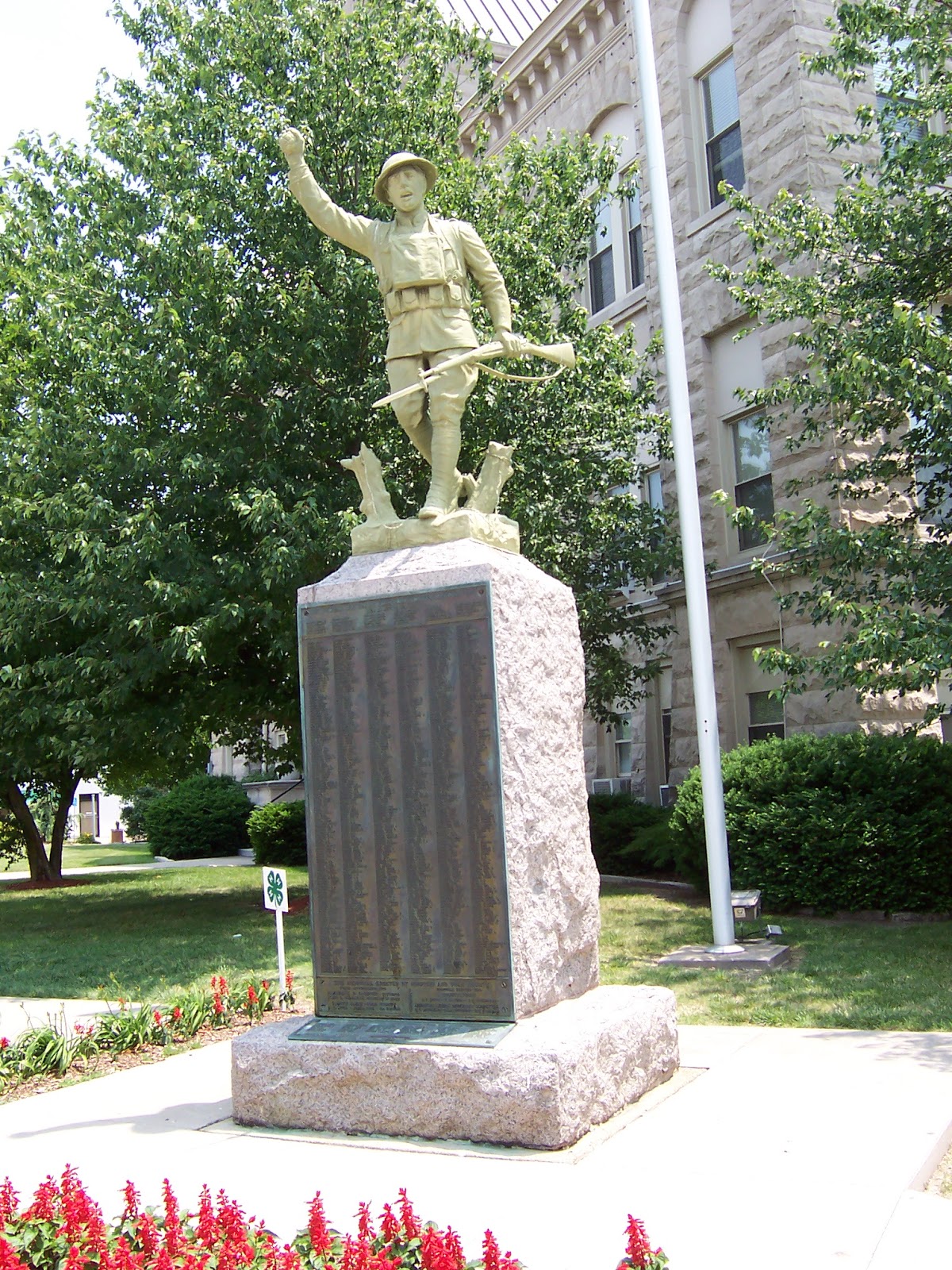Zoom on the image : Spirit of the American Doughboy -- Bolivar, MO